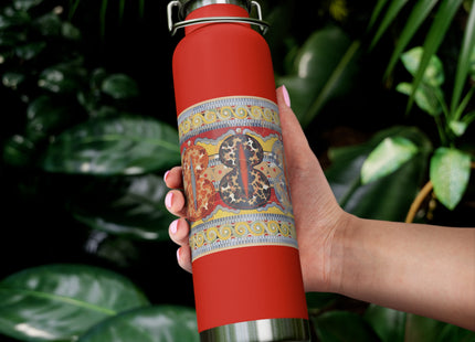Reproduction of the Shield Frieze by Emile Gilliéron Copper Vacuum Insulated Bottle, 22oz