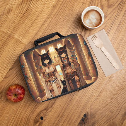 The Egyptian Priestess Cats Lunch Bag – Temple Guardians & Ancient Grace