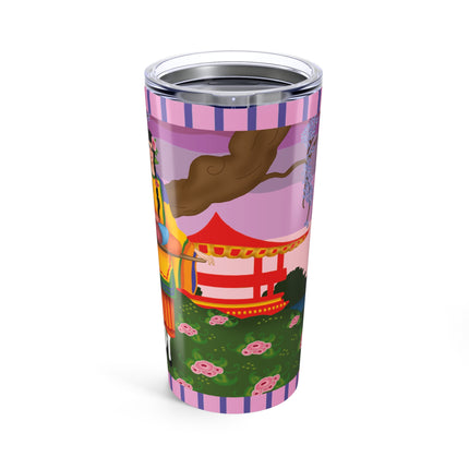 Elegance and Blooms Tumbler 20oz