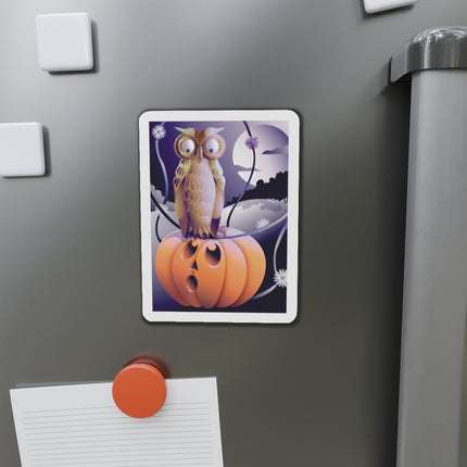 The Startled Pumpkin Die-Cut Magnets (5 Sizes)