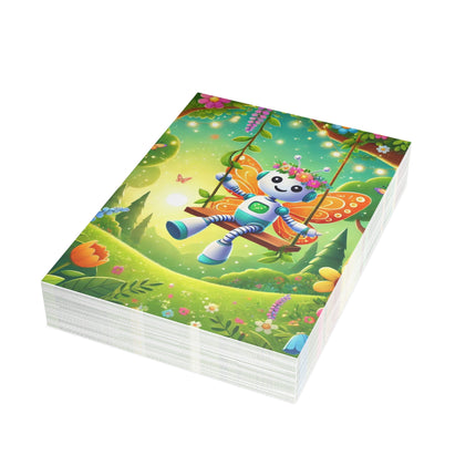 Robot Fairy Postcard Bundles (envelopes included) - Bundles of 10, 30, 50 Pieces
