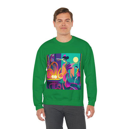 Dance of the Skeleton Ballerinas Unisex Heavy Blend™ Crewneck Sweatshirt