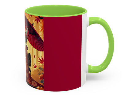 Theatrical Harvest Rabbit Colorful Mugs (11oz, 15oz)
