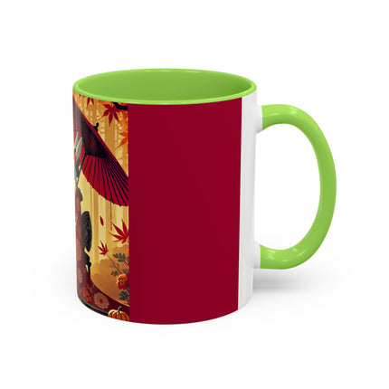 Theatrical Harvest Rabbit Colorful Mugs (11oz, 15oz)