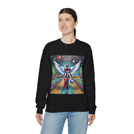 Samurai Robot Angels Unisex Heavy Blend™ Crewneck Sweatshirt