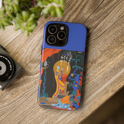 Mystic Oracle Phone Case – Sacred Glow & Eternal Grace
