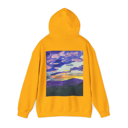 Naturstudie XII by Karl Wiener Heavy Blend™ Hooded Sweatshirt