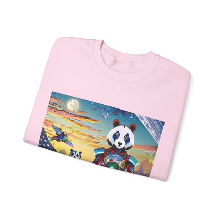 Cyber Punk Robots Unisex Heavy Blend™ Crewneck Sweatshirt