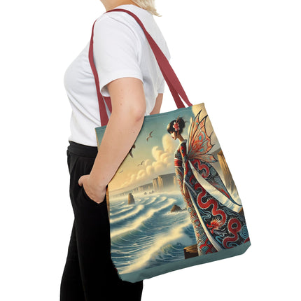 The Coastal Fairy Tote Bag – Serene Grace & Oceanic Magic