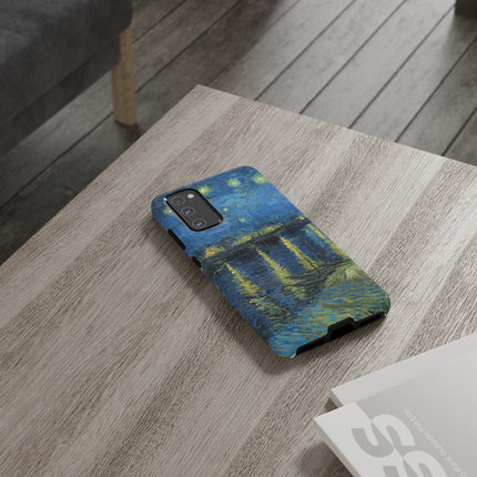 Starry Night Over the Rhone by Vincent Van Gogh Phone Cases