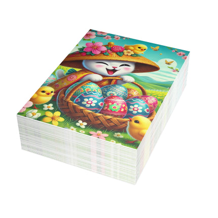 Geisha Kitten’s Easter Delight Postcard Bundles (envelopes included)