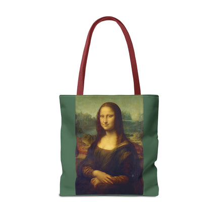 Mona Lisa by Leonardo da Vinci Tote Bag (AOP)