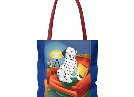 A Dalmatian's Cozy Corner Tote Bag (AOP)