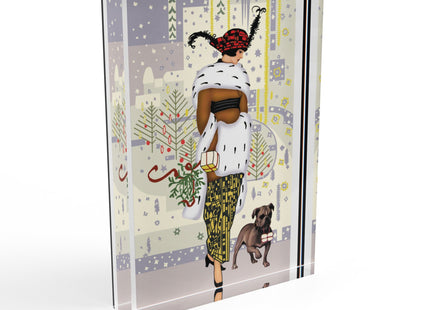 Wrapped in Elegance Acrylic Art Block