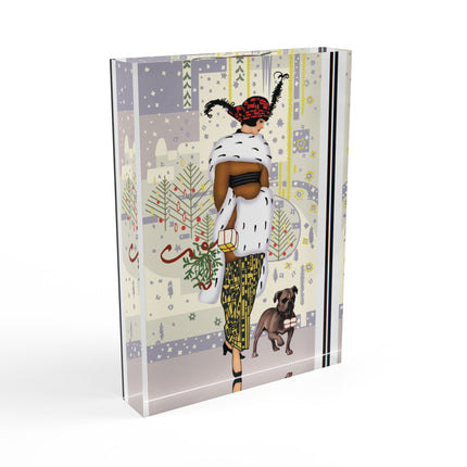 Wrapped in Elegance Acrylic Art Block