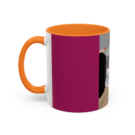 The Red Bird Colorful Mugs – Gentle Storybook Charm & Elegant Whimsy