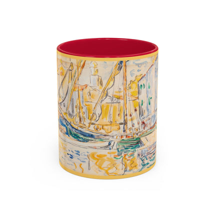 Saint-Tropez by Paul Signac Colorful Mugs (11oz, 15oz)