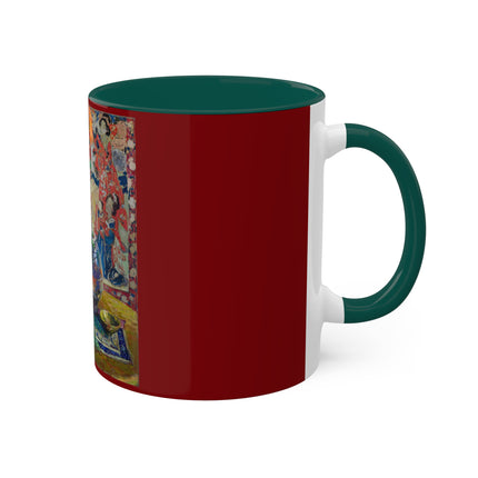 Fish, Fruits, and Flowers by Kathryn E. Cherry Colorful Mugs, 11oz