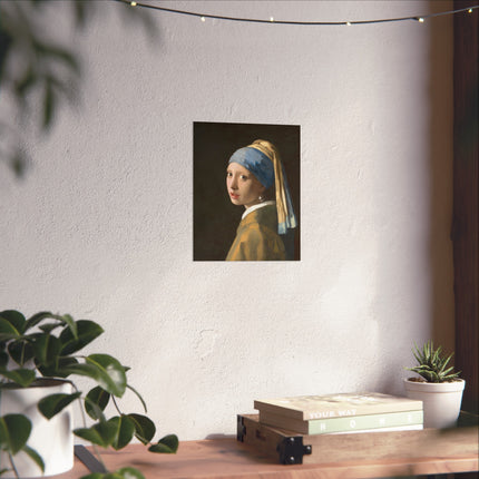 Girl with a Pearl Earring by Johannes Vermeer Fine Art Posters