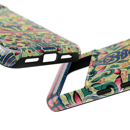 Colorful Flower Pattern by Owen Jones Phone Cases