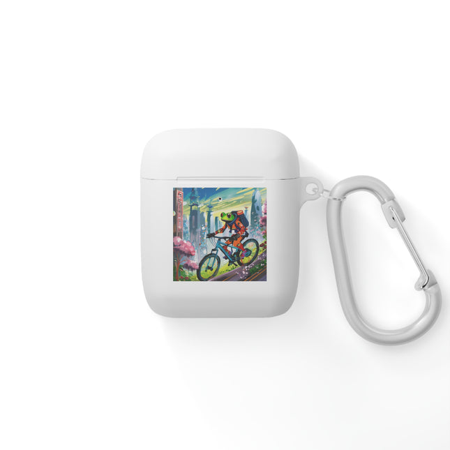 Cyberpunk Frog AirPods Case Cover
