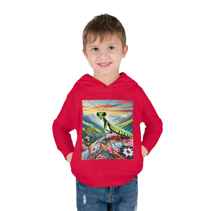 The Joyful Mantis Toddler Pullover Fleece Hoodie