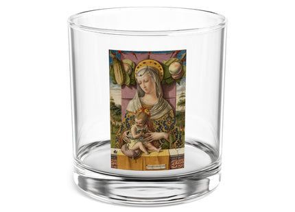 Madonna and Child by Carlo Crivelli Rocks Glass, 10oz