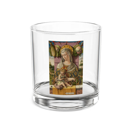 Madonna and Child by Carlo Crivelli Rocks Glass, 10oz