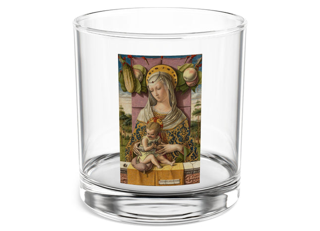 Madonna and Child by Carlo Crivelli Rocks Glass, 10oz
