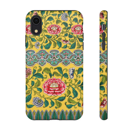 Chinese Floral Illustration by Owen Jones Phone Cases