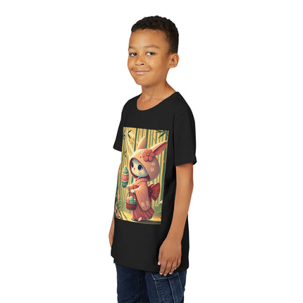 Geisha Kitten’s Easter Stroll Youth Short Sleeve Tee