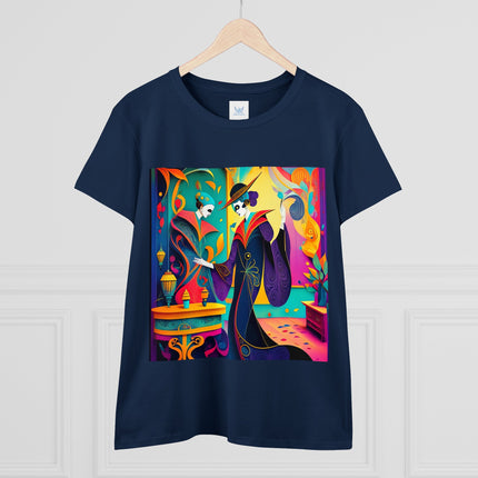 Phantoms of Elegance Women's Midweight Cotton Tee
