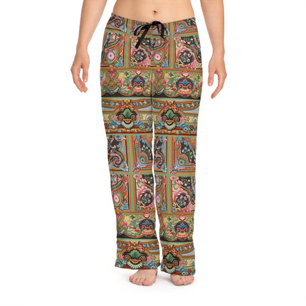 L'Ornement Polychrome by Albert Racine Women's Pajama Pants (AOP)
