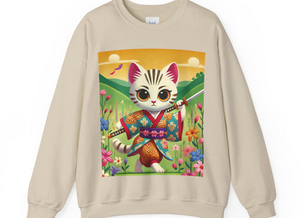 Samurai Kitten Unisex Heavy Blend™ Crewneck Sweatshirt