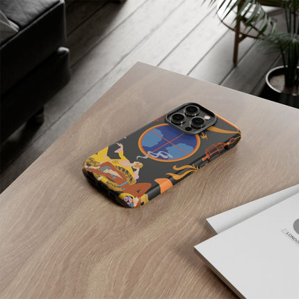 Art Deco Lounge Phone Case – Opulent Smoke & Timeless Glamour
