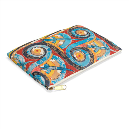 Reproduction of S-Spiral Frieze Accessory Pouch – Emile Gilliéron Mycenaean Motif Design