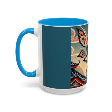 Dragon Fairy of the Temple Colorful Mugs (11oz, 15oz)
