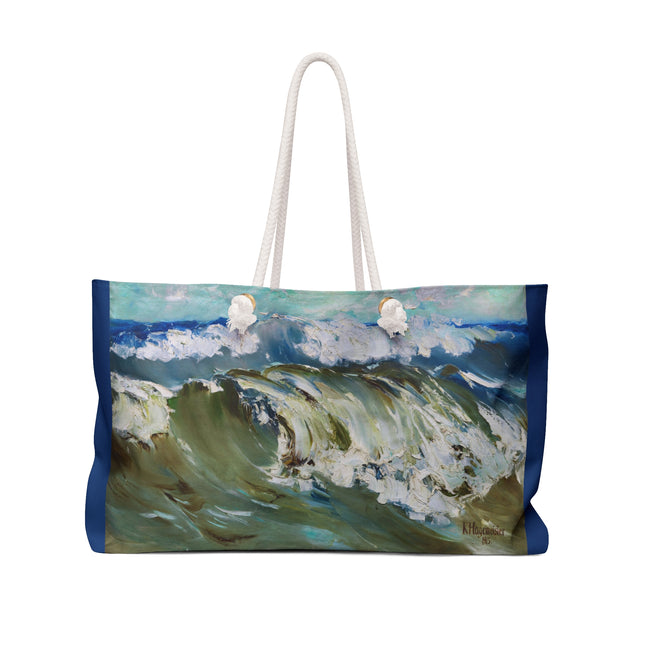 The Wave by Karl Hagemeister Weekender Bag