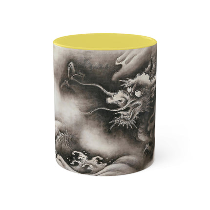 Japanese dragon by Yamada Dōa Colorful Mugs, 11oz