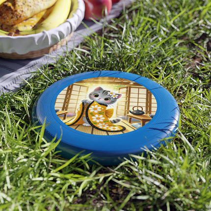 Playful Kitten in the Tea Room Wham-O Frisbee – Curious Paws & Cozy Charm