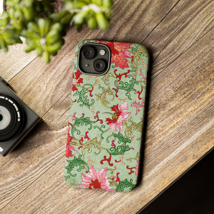 Flower Illustration by Owen Jones Phone Cases