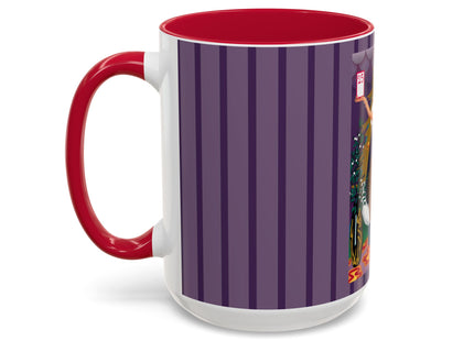 Countdown to Christmas Elegance Colorful Mugs (11oz, 15oz)