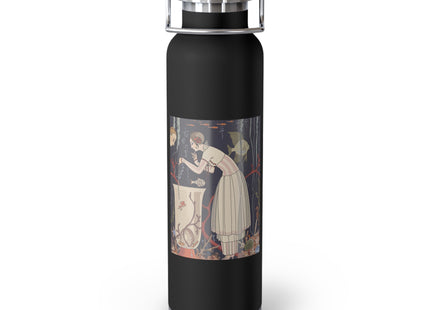 L'Etourdissant Petit Poisson (The Dazzling Little Fish) by George Barbier Copper Vacuum Insulated Bottle, 22oz