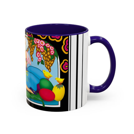Blooms and Chicks Colorful Mugs (11oz, 15oz)