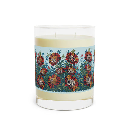 🎭🌺 The Lady Of The Exotic Flower Garden Scented Candle – Art Deco Fashion Fantasy