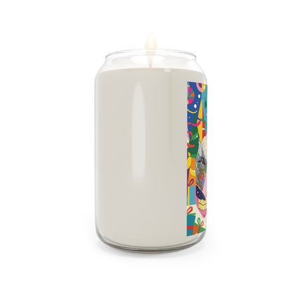 🎀✨ The Christmas Court Of Joy Scented Soy Candle – Art Deco Holiday Fantasy