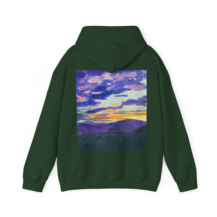 Naturstudie XII by Karl Wiener Heavy Blend™ Hooded Sweatshirt