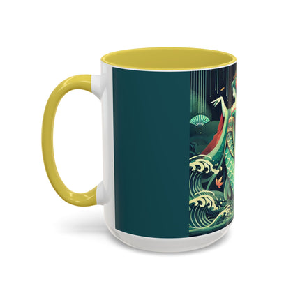 Mermaid Queen Rising from the Deep Colorful Mugs (11oz, 15oz)