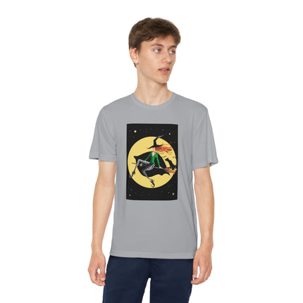A Witch’s Moonlit Flight Youth Competitor Tee