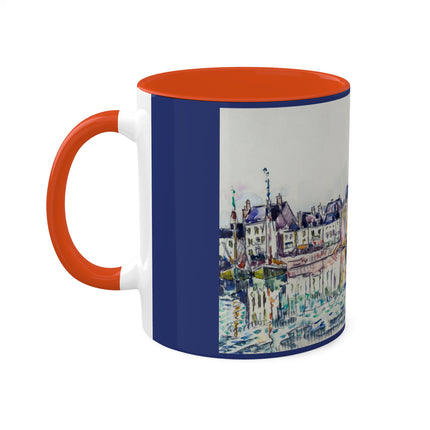 Le Croisic by Paul Signac Colorful Mugs, 11oz